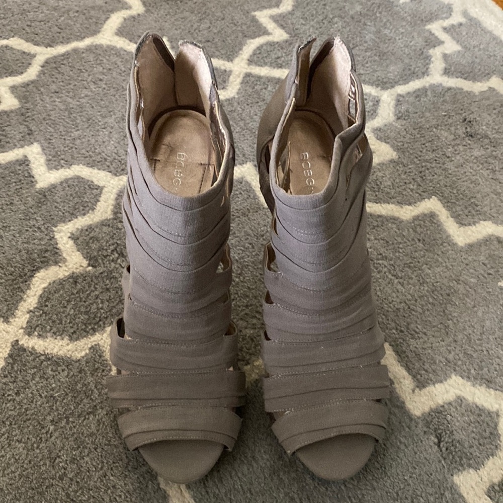 BCBGeneration Zipper Back Stiletto Heels